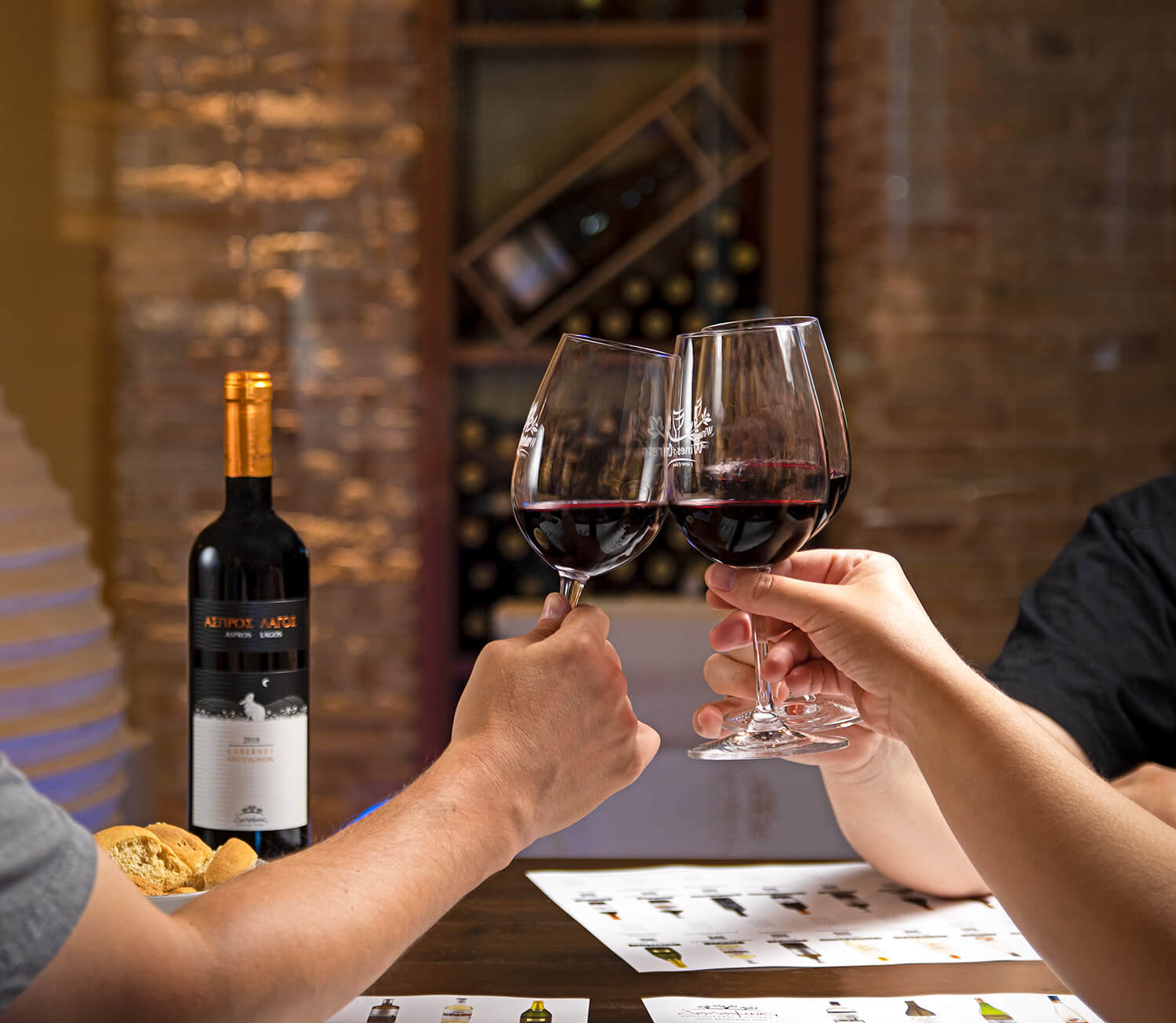 YAMAS Estate Wine Tasting at Douloufakis Winery