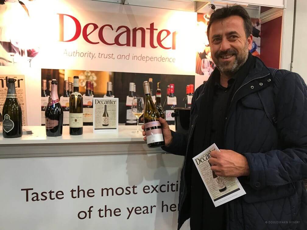 International distinctions of Douloufakis winery Decanter
