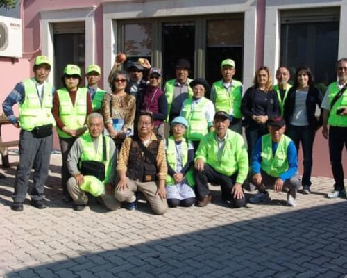 2015 - Επίσκεψη Walking Club MTC21 από τη Hachinohe της Ιαπωνίας