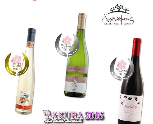 Douloufakis wines were awarded in Japan!